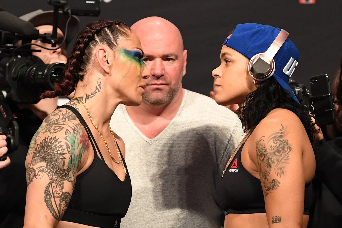 Baiana Amanda Nunes encara Cris Cyborg neste sábado no UFC