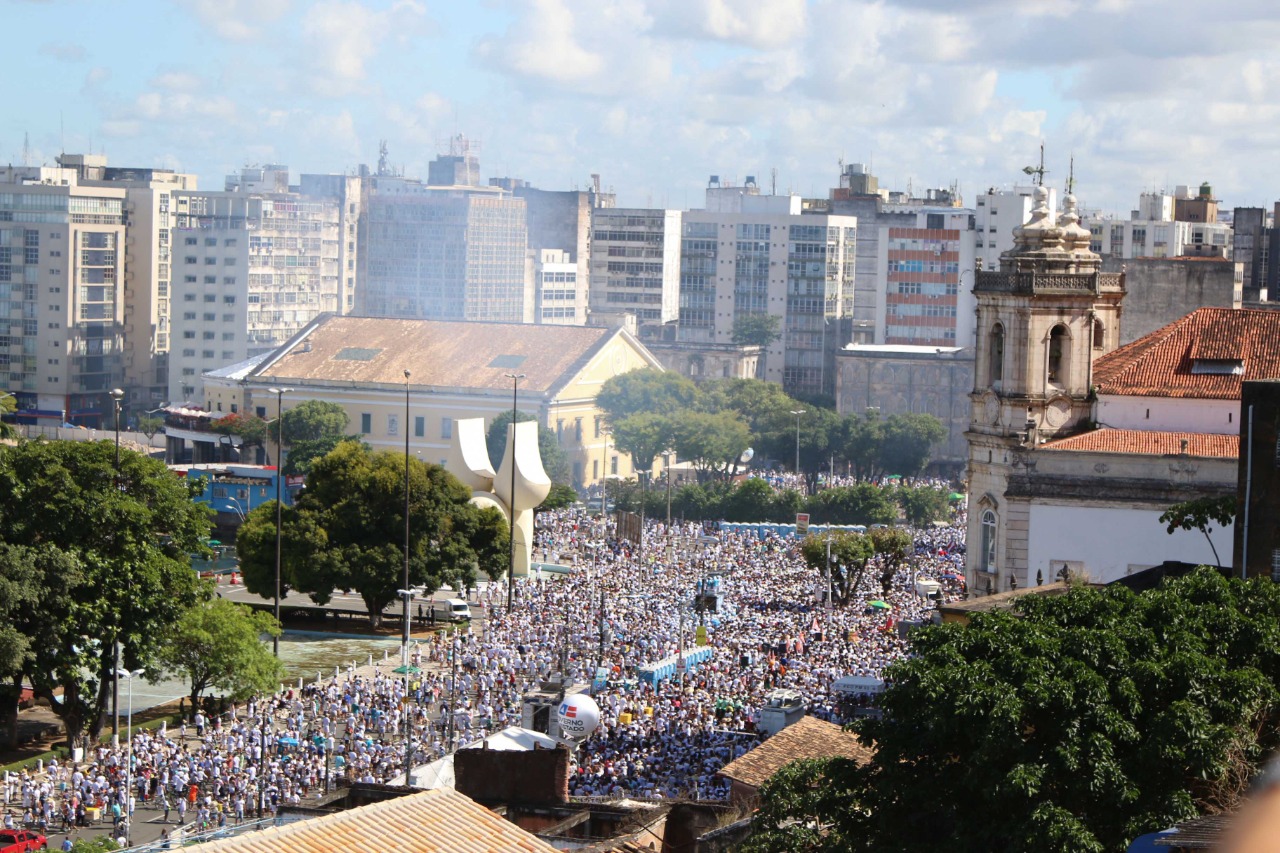 Fé, paz e respeito à diversidade se consolidam como marcas da Lavagem do Bonfim