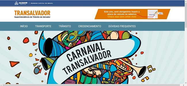 Transalvador lança site com informações para o Carnaval 2019