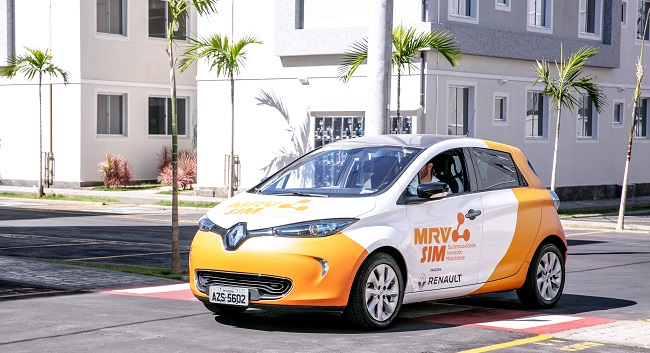 MRV Engenharia e Renault iniciam compartilhamento de carros elétricos