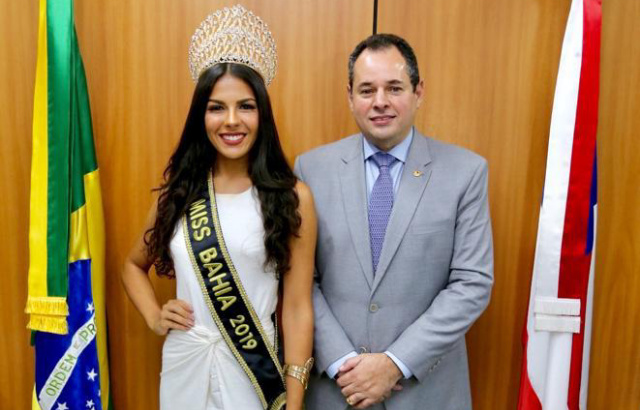 Miss Bahia 2019 faz visita de cortesia à Assembleia Legislativa
