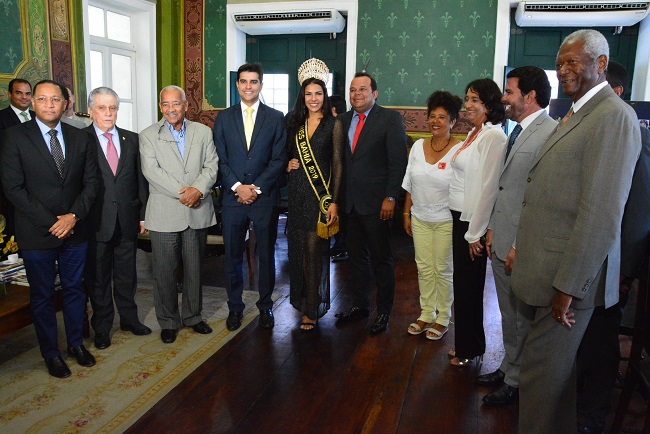 Miss Bahia 2019 faz visita de cortesia à Câmara de Salvador
