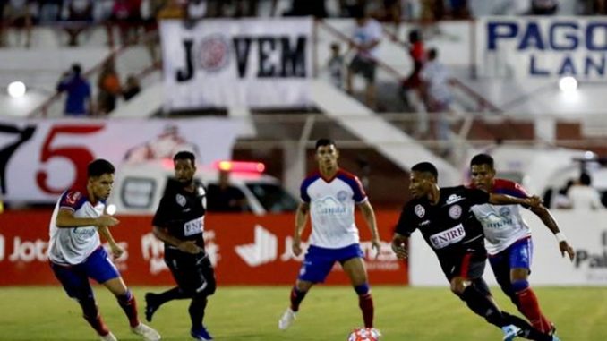 Atlético de Alagoinhas e Bahia empatam por 1 a 1; veja os gols