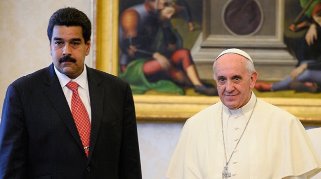 Papa Francisco critica Nicolás Maduro por não cumprir acordos