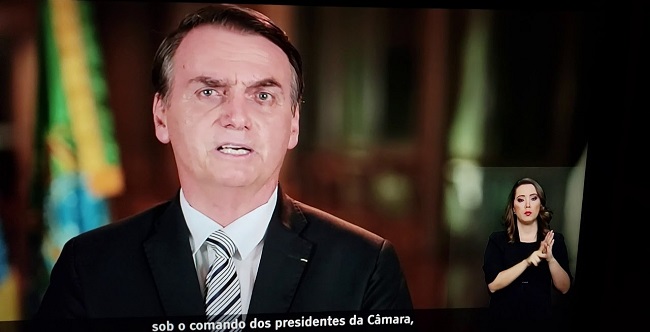 “A nova Previdência será justa para todos”, diz Bolsonaro em pronunciamento