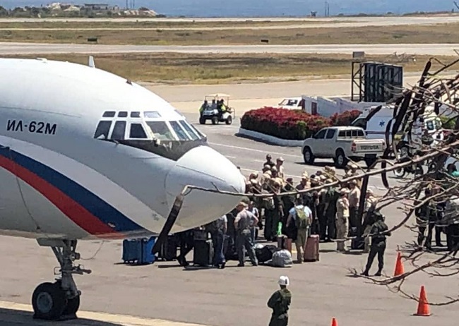 Aviões militares da Rússia aterrissam na Venezuela