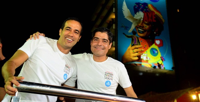ACM Neto e Bruno Reis apostam que o Carnaval de 2019 será o mais popular