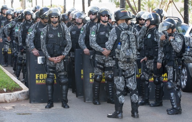 Agentes da Força Nacional chegam ao RN após ataques de facções