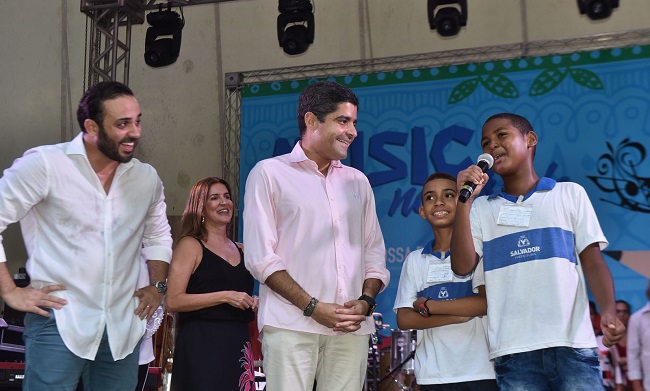 Música reforçará aprendizado nas escolas municipais de Salvador