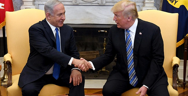 Trump felicita Netanyahu pela vitória nas eleições em Israel