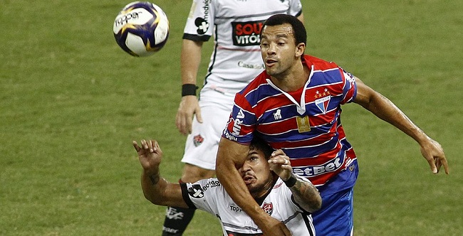 Vitória leva 4 a 0 do Fortaleza e está fora da Copa do Nordeste; veja os gols