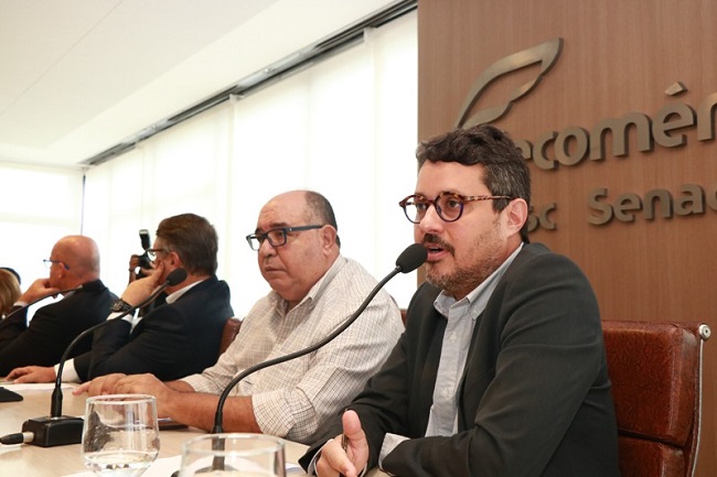 Fausto Franco apresenta plano de ações na Câmara Empresarial do Turismo da Fecomércio-BA