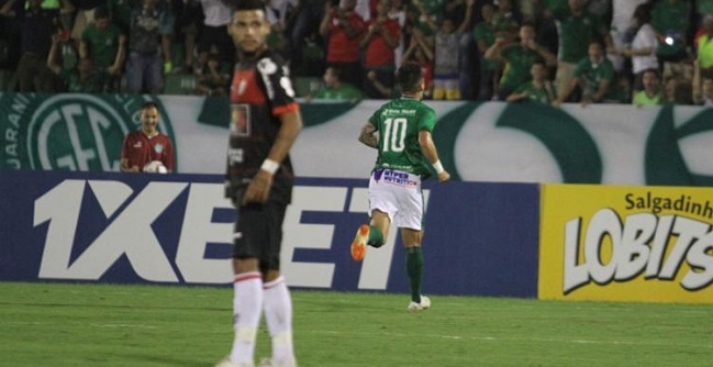 Guarani-SP não considera 120 anos do Vitória e aplica 3 a 2 no Leão; veja os gols