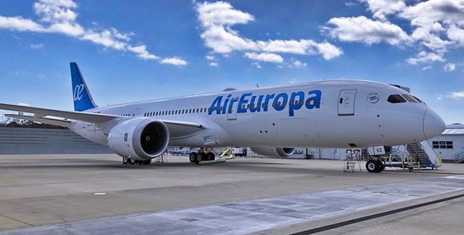 Air Europa volta a operar voos entre Salvador e Madrid