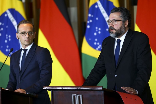 Araújo diz que parceria Brasil-Alemanha é fundamental
