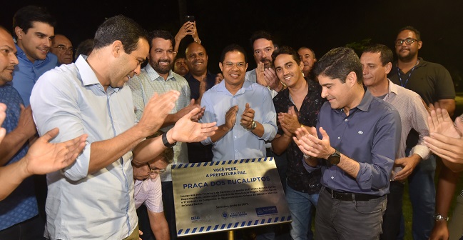 Praça dos Eucaliptos é o mais novo local de lazer requalificado em Salvador