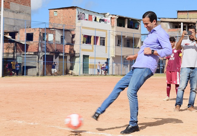 Bruno Reis destaca importância social do esporte na Copa das Favelas