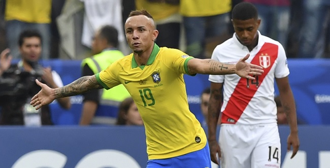Brasil aplica 5 a 0 no Peru e avança na Copa América; veja os gols