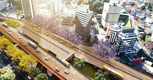 Nova etapa da construção da Estação Cidadela do BRT começa nesta quarta