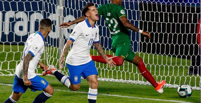 Copa América: Brasil estreia com vitória por 3 a 0 sobre a Bolívia; veja os gols
