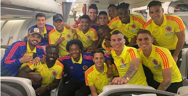Seleções da Colômbia e da Argentina já estão em Salvador para a Copa América