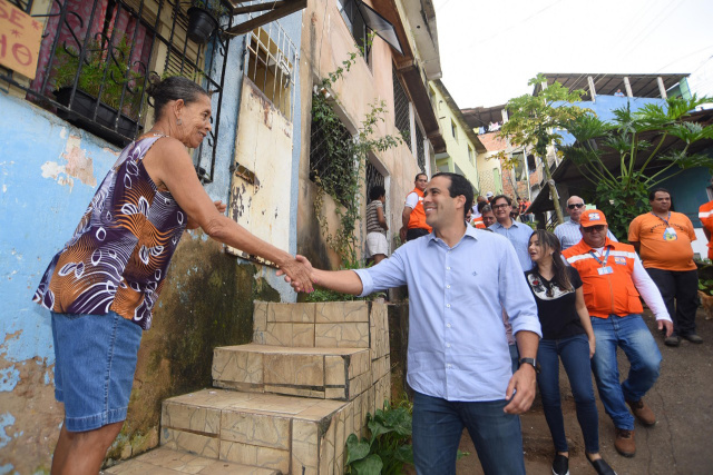 Bruno Reis autoriza aplicação de novas geomantas em áreas de risco em São Marcos