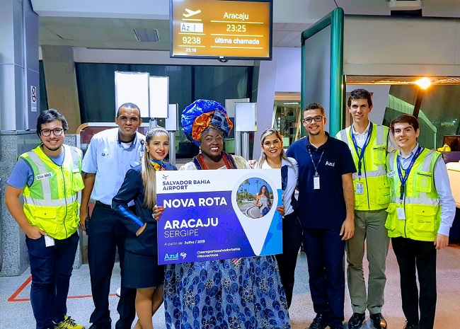 Aeroporto de Salvador volta a ter voos para Aracaju
