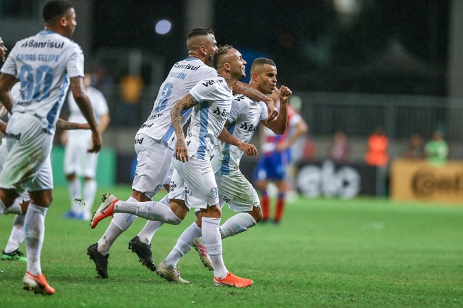 Bahia perde do Grêmio e está fora da Copa do Brasil; veja o gol