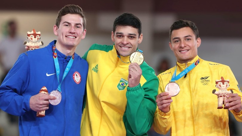 Pan: Chico Barretto conquista ouro na ginástica para o Brasil