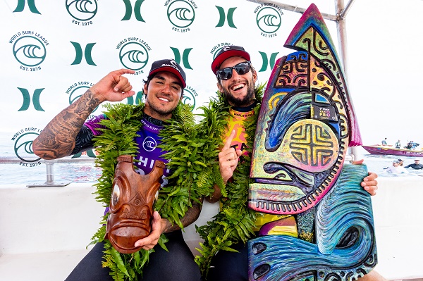Medina fica em 2o no Tahiti e Filipinho assume liderança do Mundial de Surf
