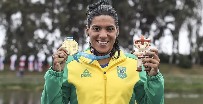 Brasil conquista 7 ouros no domingo e sobe para 2º lugar geral no Pan