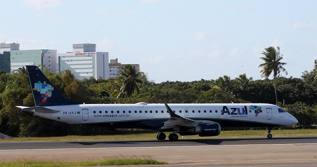 Azul Linhas Aéreas começa a operar rota Salvador-Aracaju