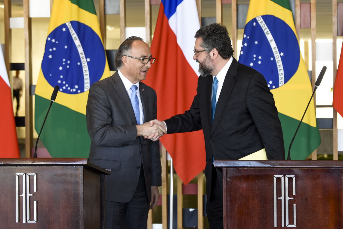 Brasil e Chile aceleram negociações para acordo de livre comércio