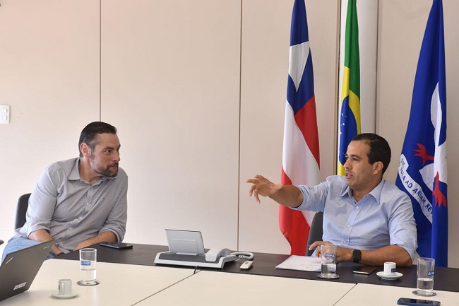 Bruno Reis apresenta Morar Melhor ao secretário-executivo de Habitação de SP