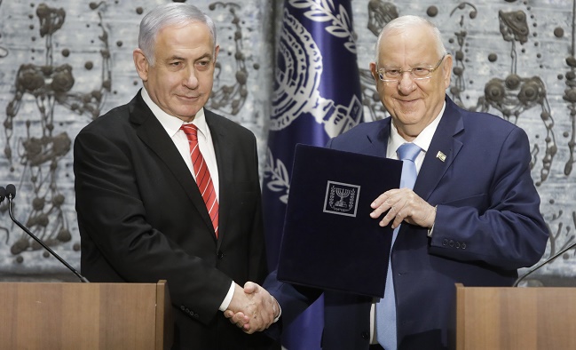 Presidente de Israel pede a Netanyahu que lidere coalizão