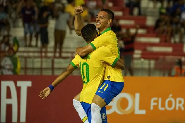 Em amistoso, Seleção Sub-23 goleia a Venezuela por 4 a1; veja os gols