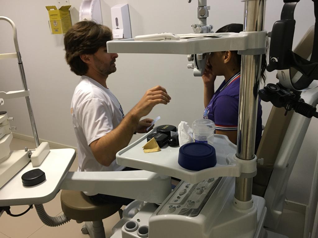 Programa Visão Social garante exames oftalmológicos para 120 estudantes do Colégio Rotary