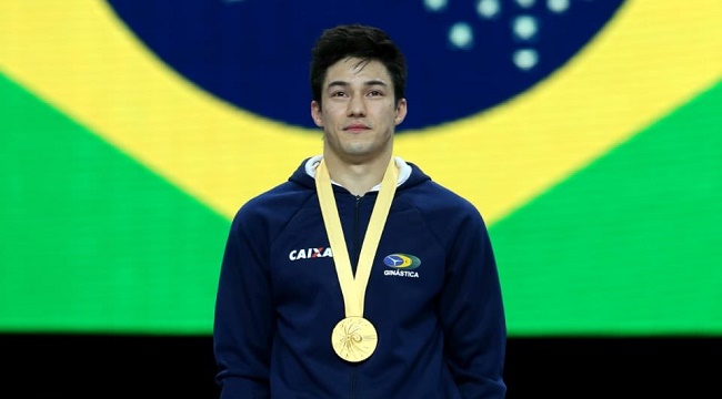 Arthur Nory conquista ouro no Mundial de Ginástica Artística