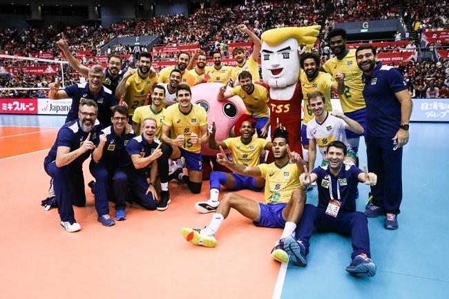 Invicto, Brasil conquista título da Copa do Mundo de Vôlei