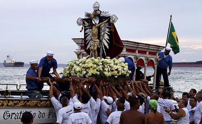 Católicos iniciam homenagens a Bom Jesus dos Navegantes e Nossa Senhora da Boa Viagem