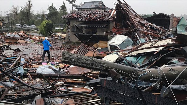 Tufão Hagibis provoca pelo menos 24 mortes no Japão