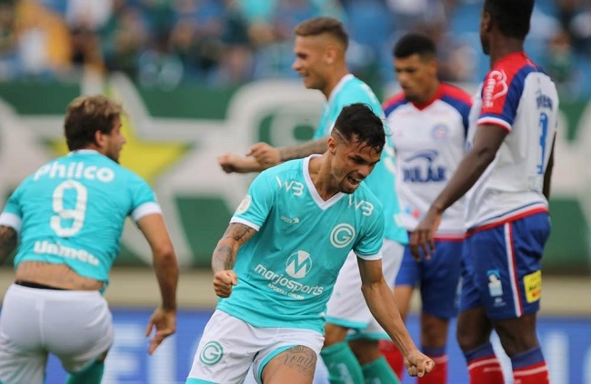 Fora de casa, Bahia perde do Goiás por 4 a 3; veja os gols