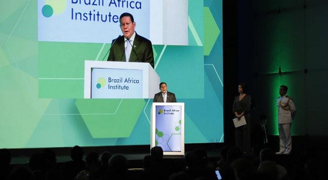 Mourão discursa na abertura do Fórum Brasil-África 2019