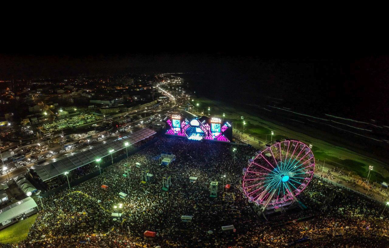 Com público de 250 mil, primeira noite do festival tem redução de ocorrências