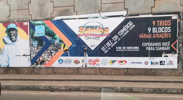 Sedur intensifica combate à publicidade irregular nos viadutos de Salvador