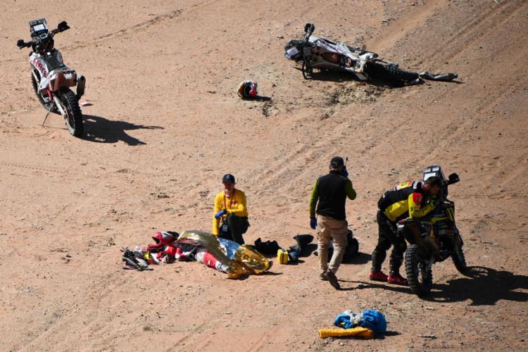 Piloto português de moto morre durante etapa do Rally Dakar