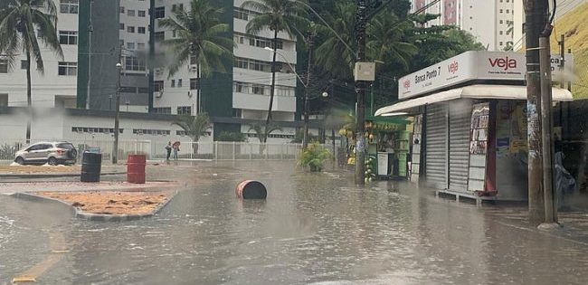 Salvador tem mais de 120 ocorrências provocadas pela chuva
