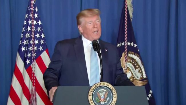 Trump diz que vai impor novas sanções econômicas ao Irã após ataques a bases dos EUA