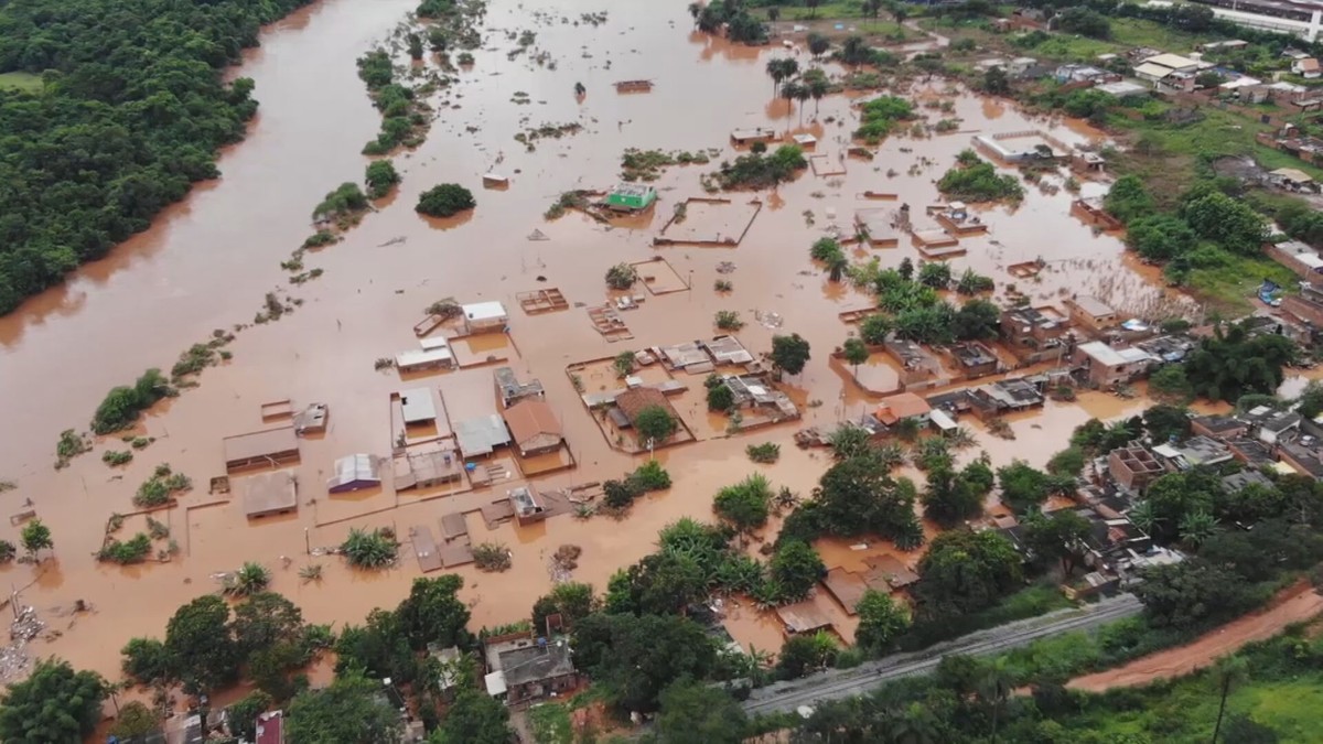 Minas tem 101 cidades em situação de emergência após as chuvas