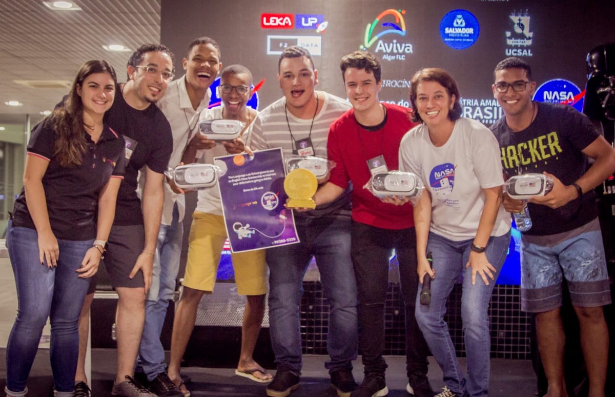 Estudantes de Salvador vencem torneio internacional da Nasa